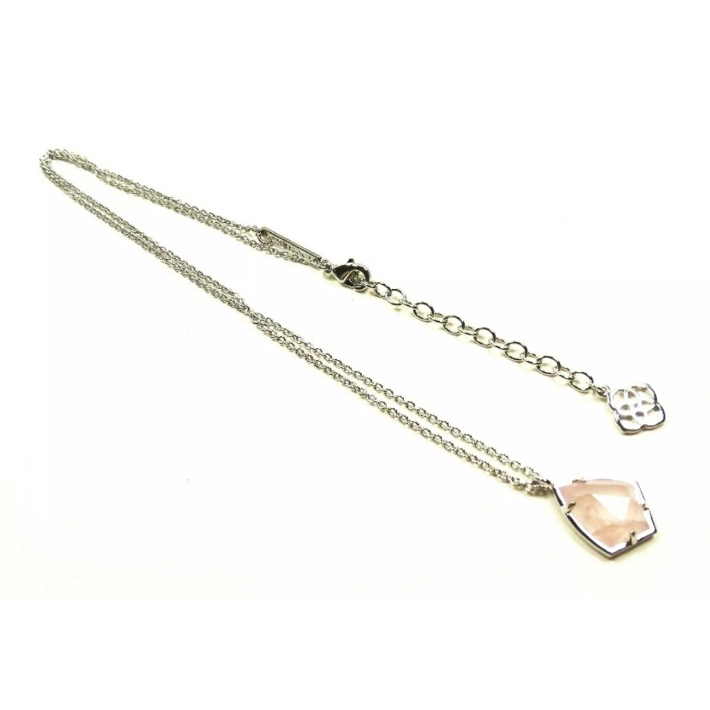 KENDRA SCOTT Plated Quartz Pendant Necklace